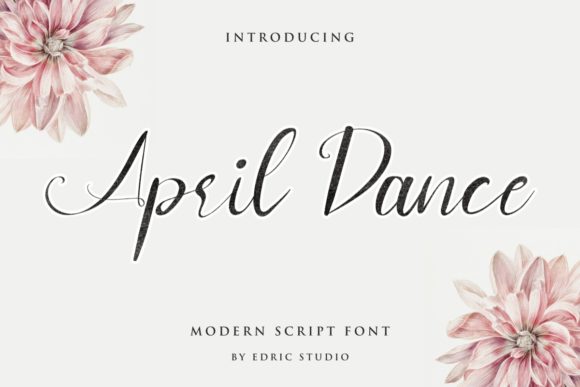 April Dance: A Handwritten Font for Editorial Elegance