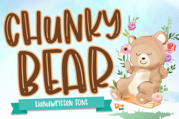 Chunky Bear Font for Business Branding and Marketing