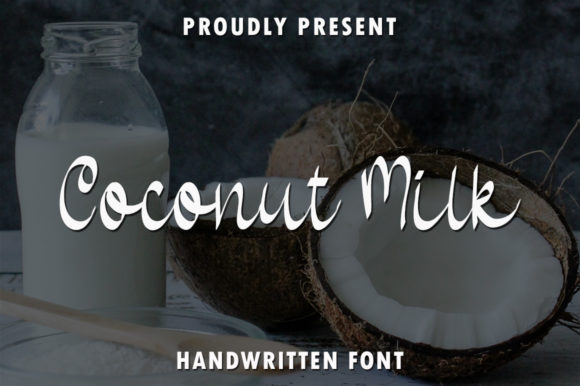 Coconut Milk Font: A Sweet Touch for Branding