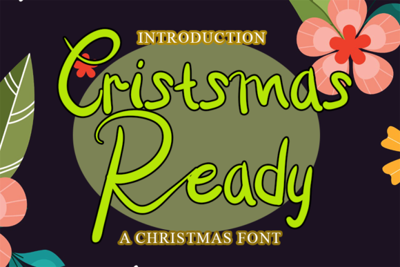 Cristsmas Ready Font: A Delicate Script for Editorial Design