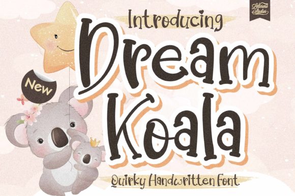 Dream Koala: A Quirky Handwritten Font for Creative Projects