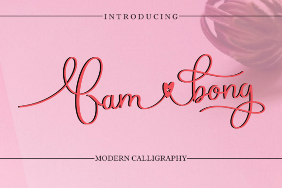 Gambong Font: The Secret to Sweet and Romantic Campaign Typography