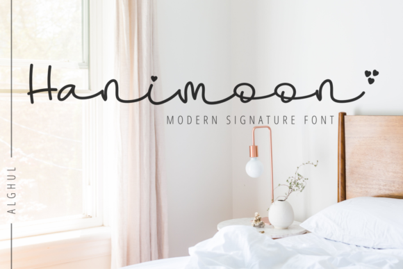 Hanimoon Font for Elegant and Charming Campaigns