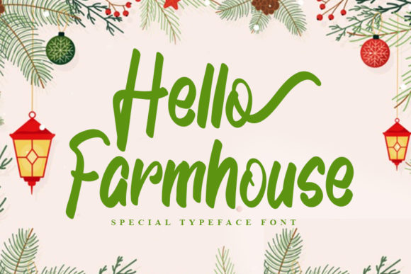 Hello Farmhouse: A Cursive Font That Captures Campaign Charm