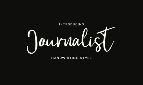 Journalist Font Review: A Handwritten Script with Professional Flair