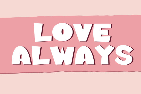 Love Always Font: Bold Script Typography for Modern Web Design