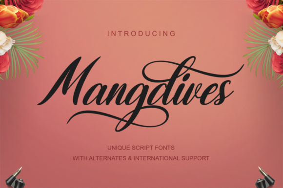 Mangdives: A Timeless Handwritten Font for Crafters and Creators