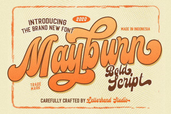 Mayburn Font: A Bold Script for Dynamic Digital Campaigns