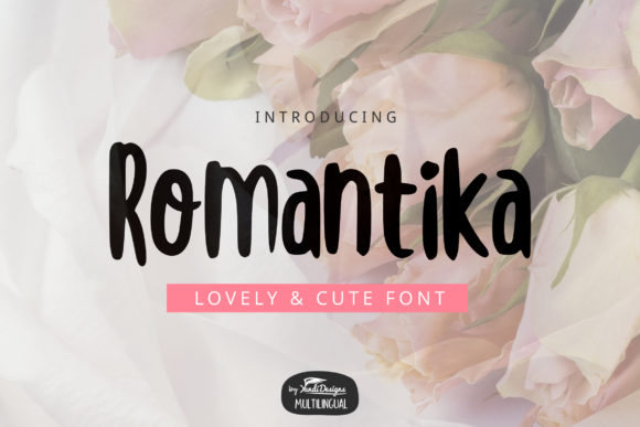 Romantika Font for Editorial Projects