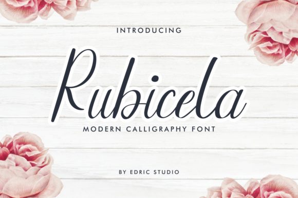 Rubicela Font: A Handwritten Script for Creative Crafters