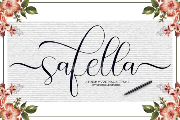Safella Font for Crafting Eye-Catching Campaigns