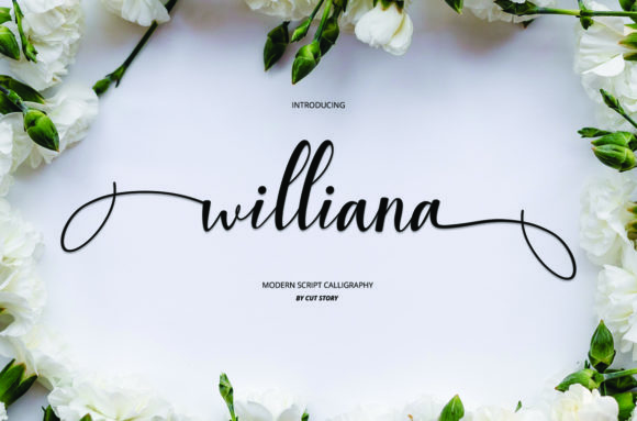 Williana Font: Elevate Your Brand Typography